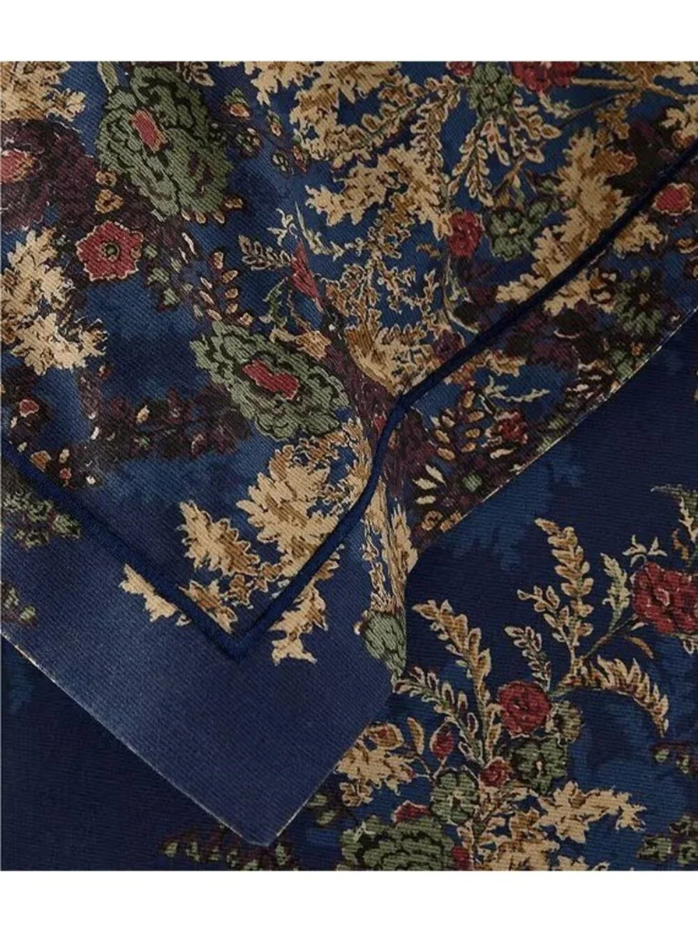 NWT Ralph Lauren Ludlow Collection Payge Duvet Cover Navy Size Full/Queen